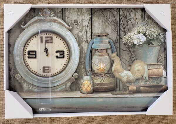 Clock Canvas (Farmhouse)