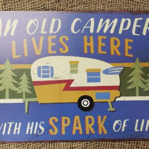 Camping Metal Signs